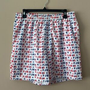 Patriotic  Patterned Swim Shorts